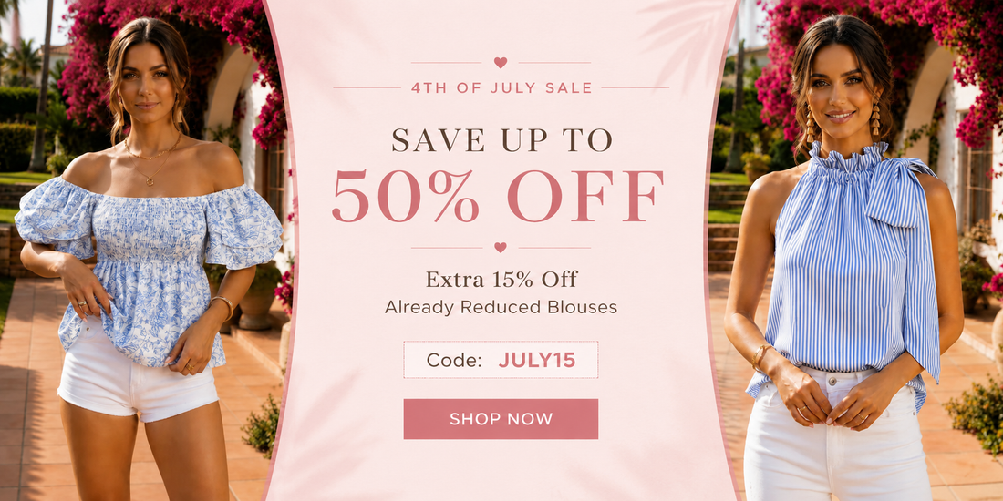 Sofella Boutique's Summer Blouse Sale Is Here: Save Up to 50% Off