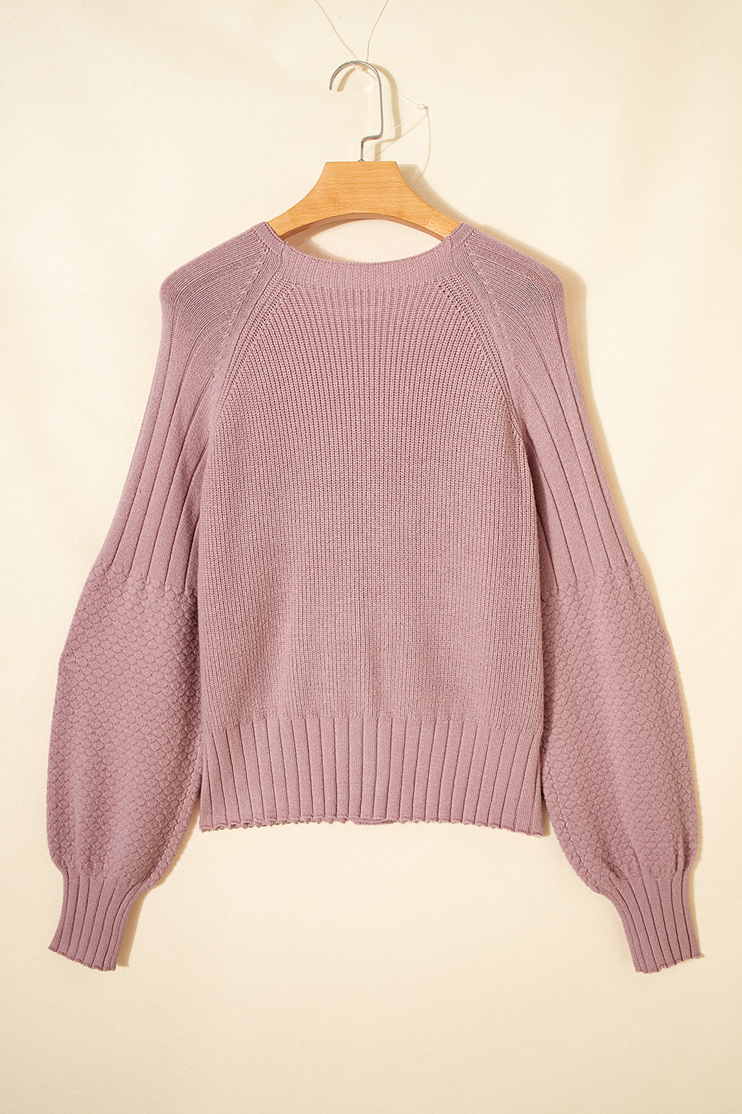 Ribbed Button Knit Cardigan