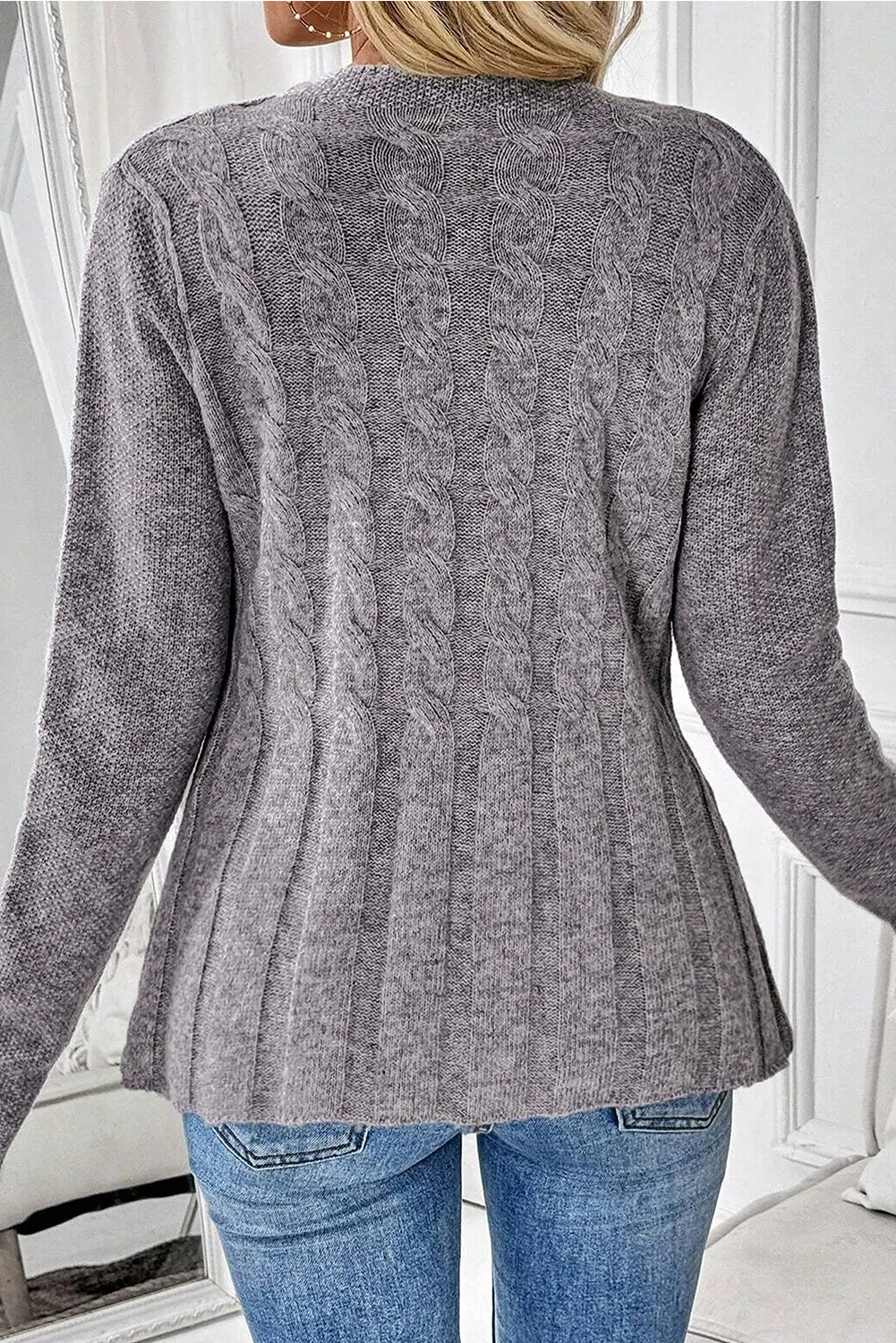 Highland Cable Knit Sweater
