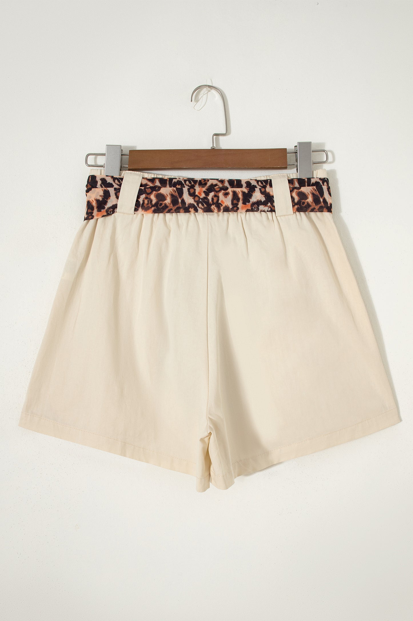 Leopard Tie Pleated Shorts – Casual Boutique Summer Bottoms
