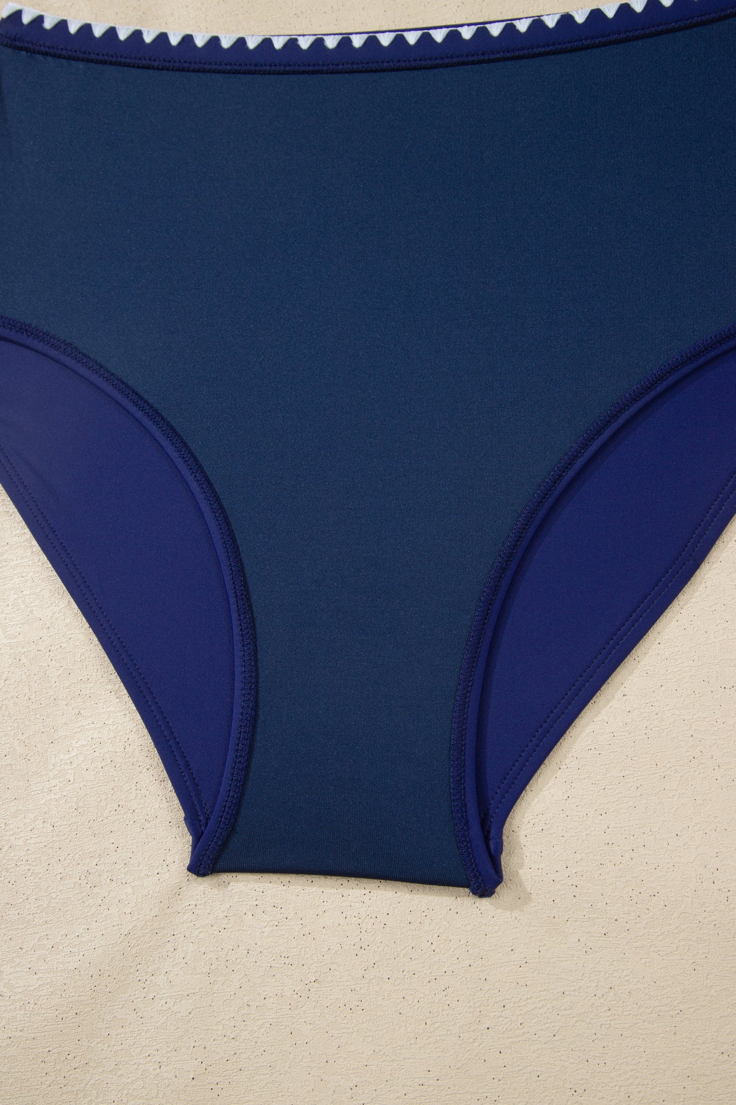 High-Waisted Ribbed Bikini Set – Flattering Fit Swimwear