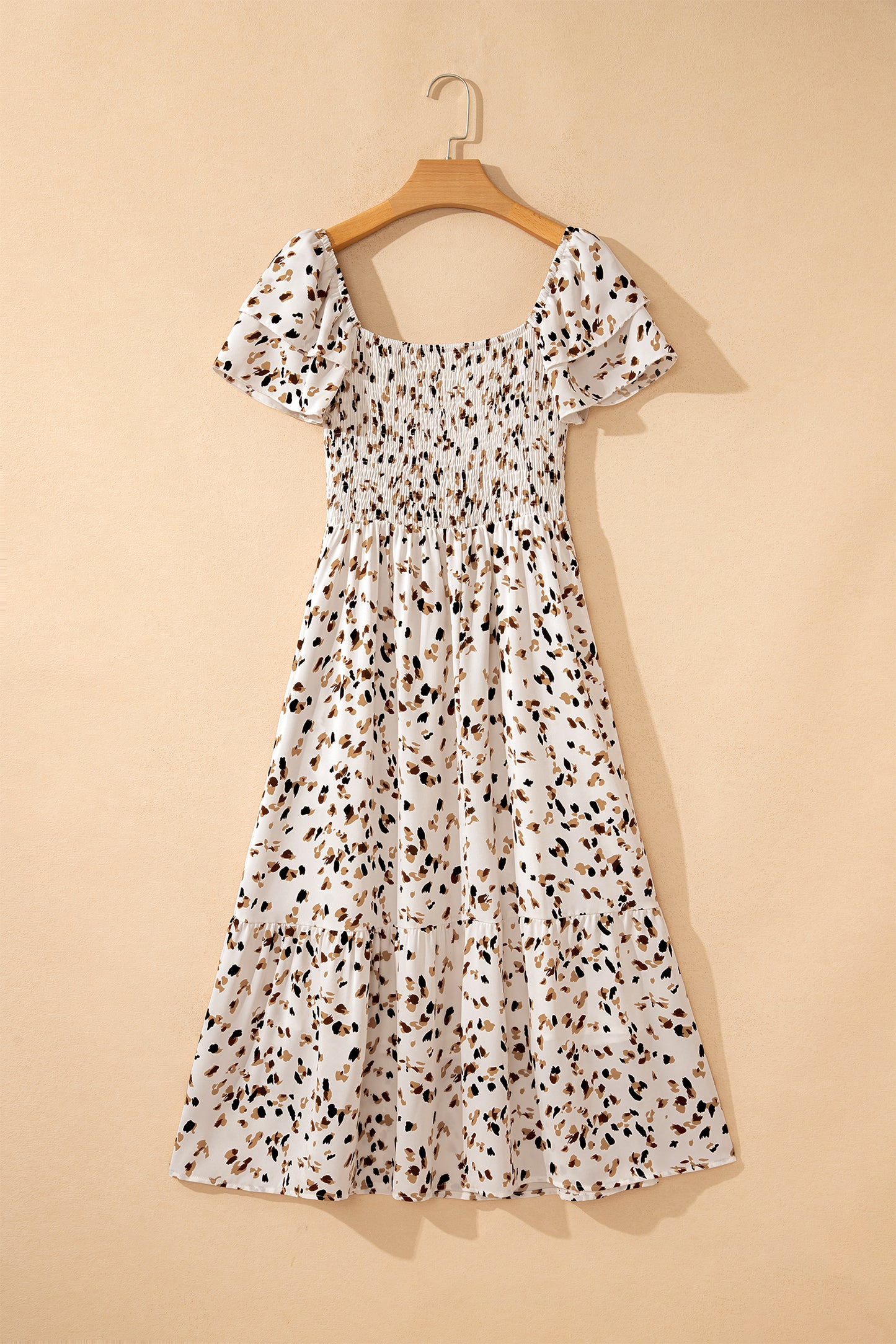 Cream Multi Print