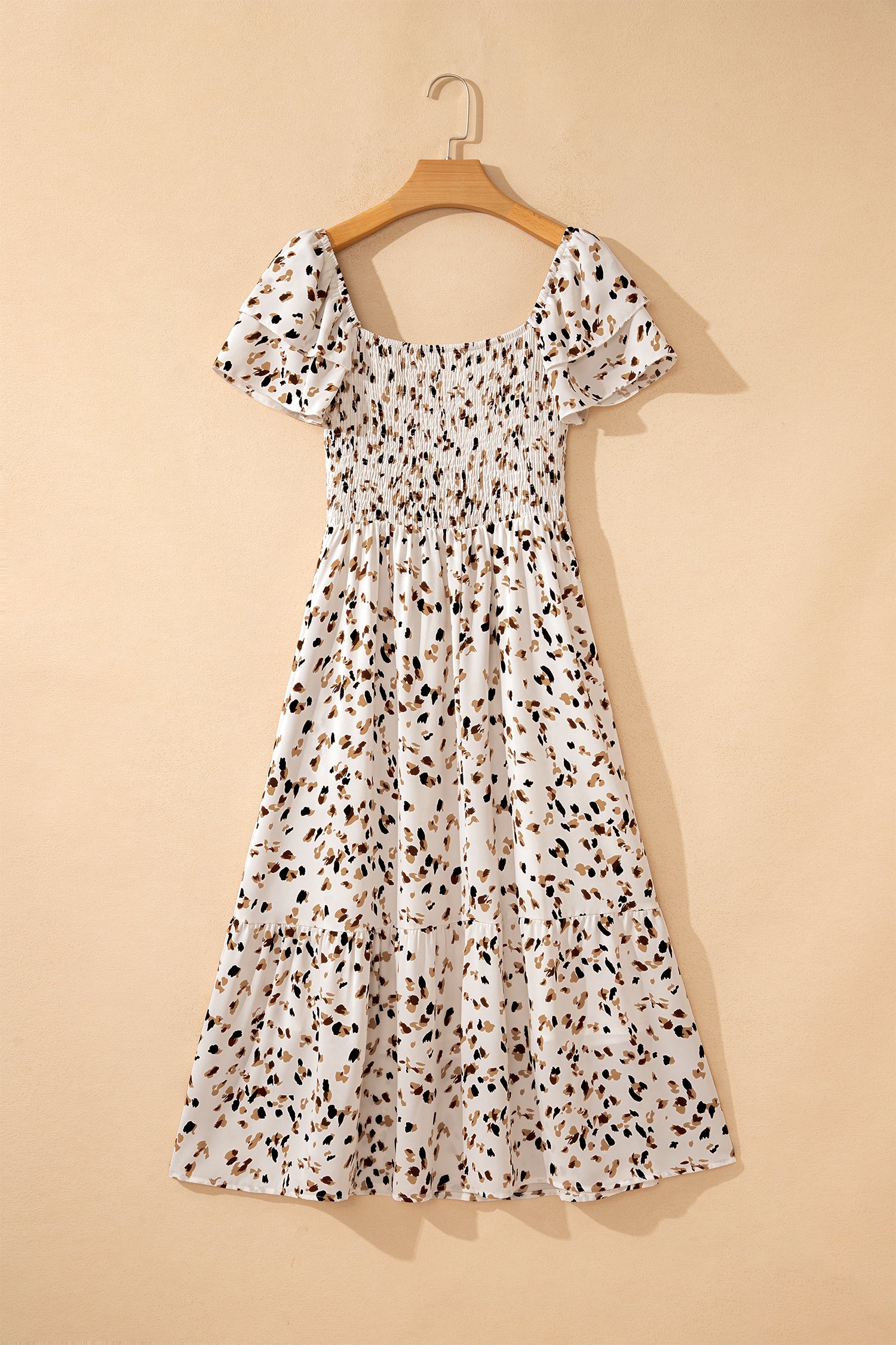 Cream Multi Print