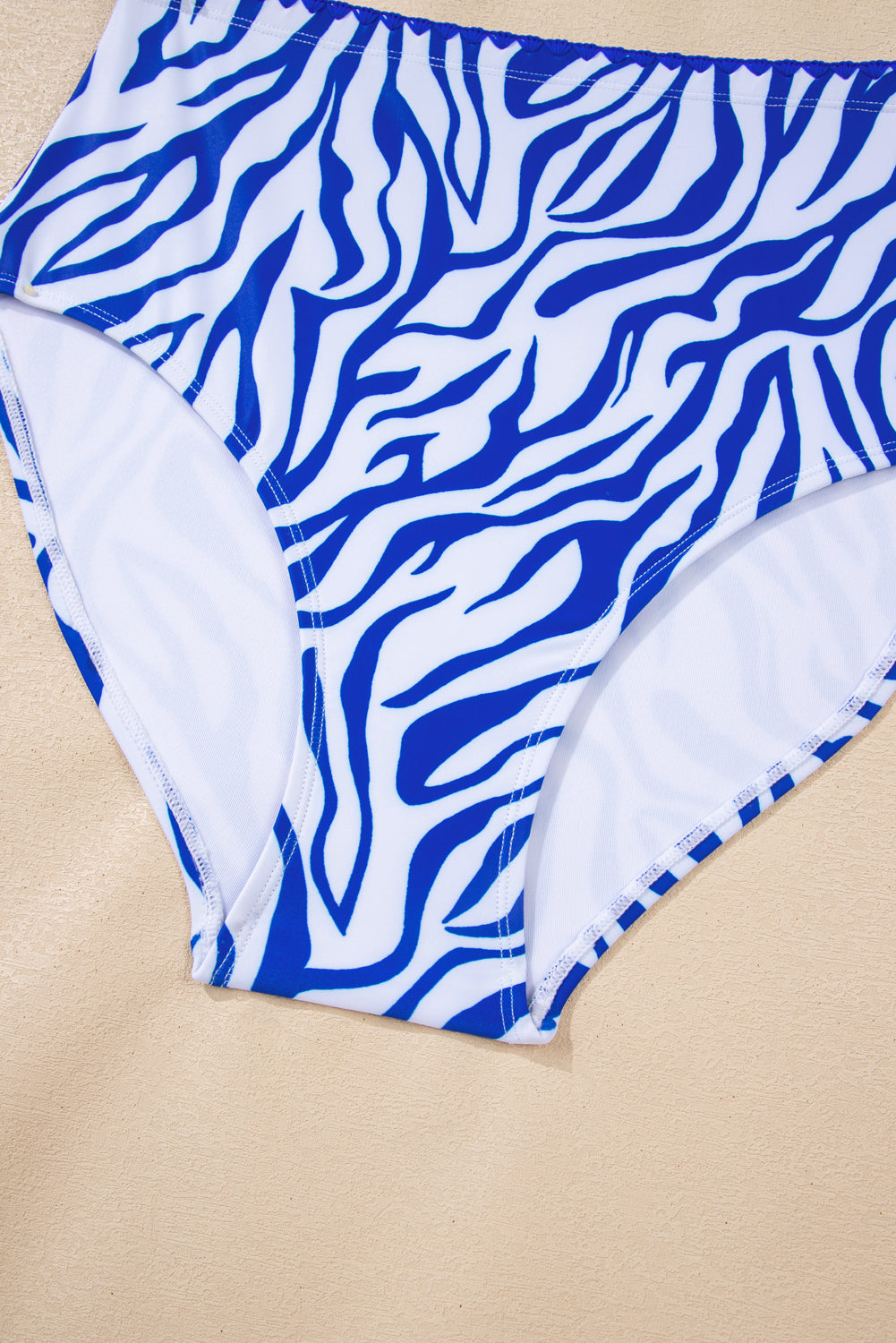 High-Waisted Ribbed Bikini Set – Flattering Fit Swimwear