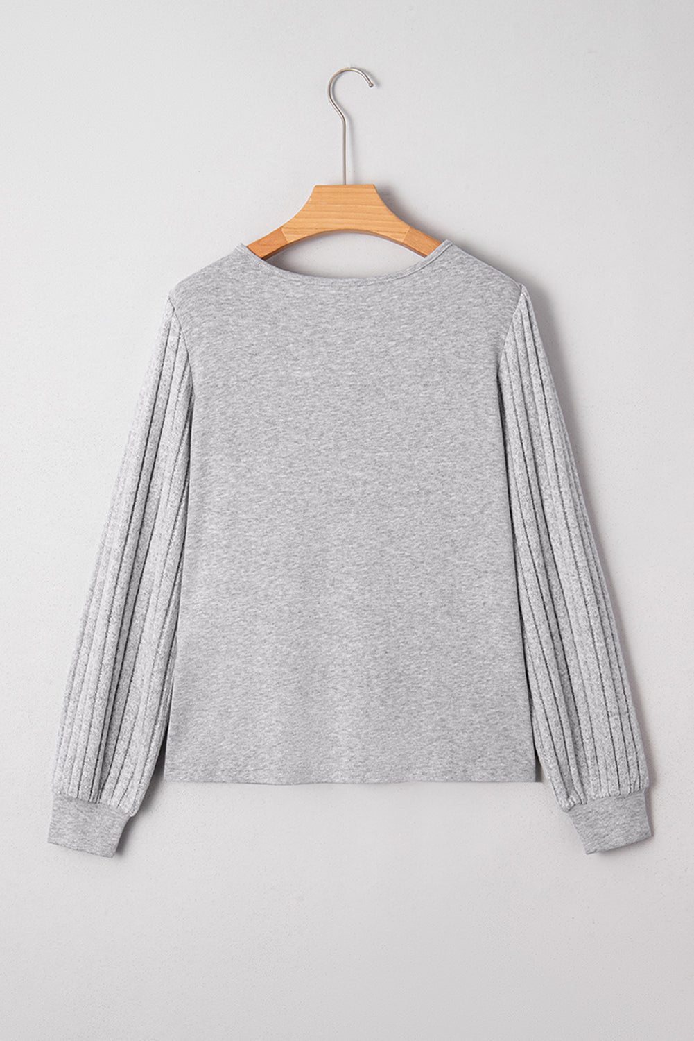 Willow Pleated Sleeve Knit Top