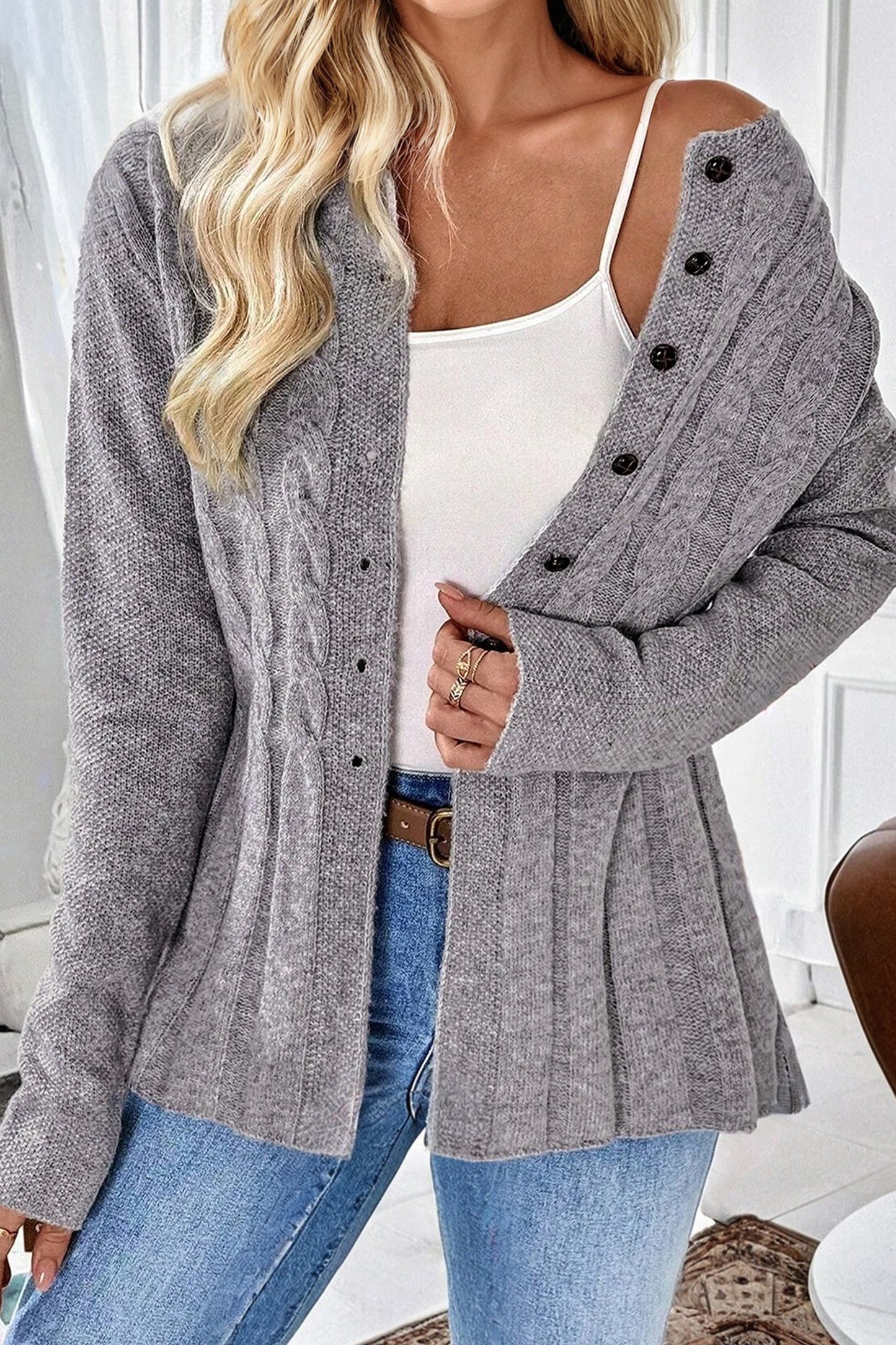 Highland Cable Knit Sweater