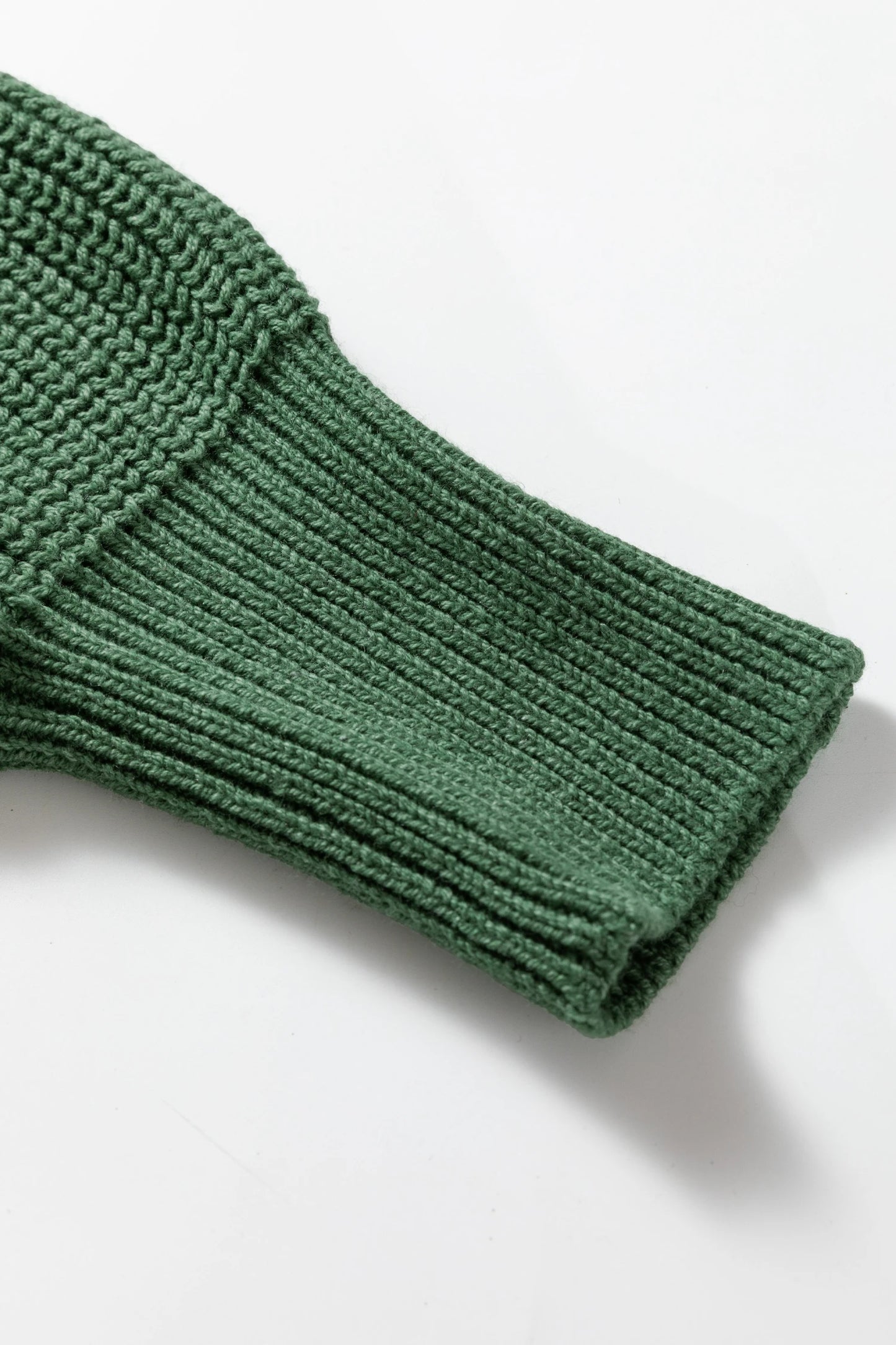 Mist Green Lantern Sleeve Empire Waist Sweater Dress