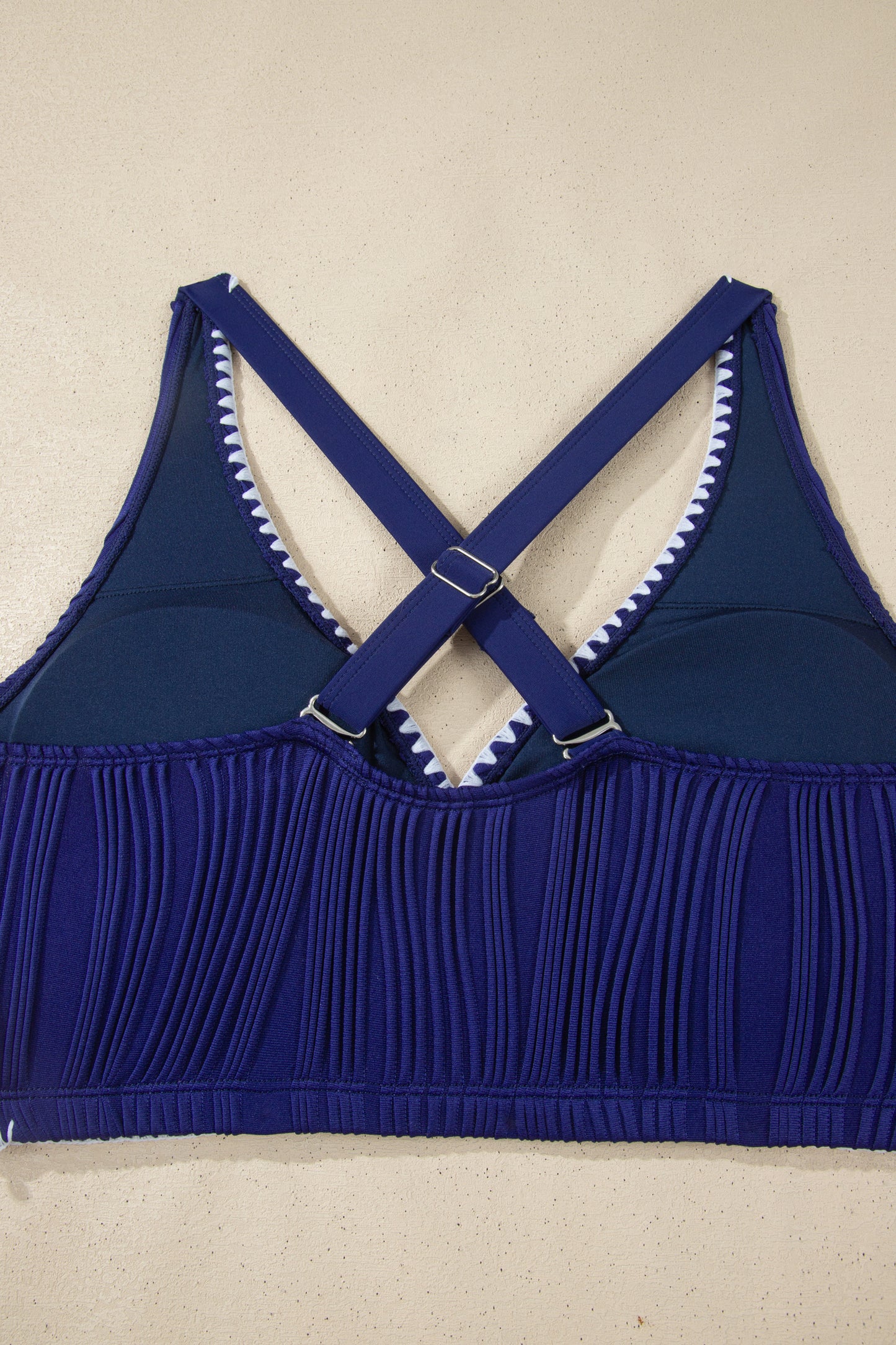 High-Waisted Ribbed Bikini Set – Flattering Fit Swimwear