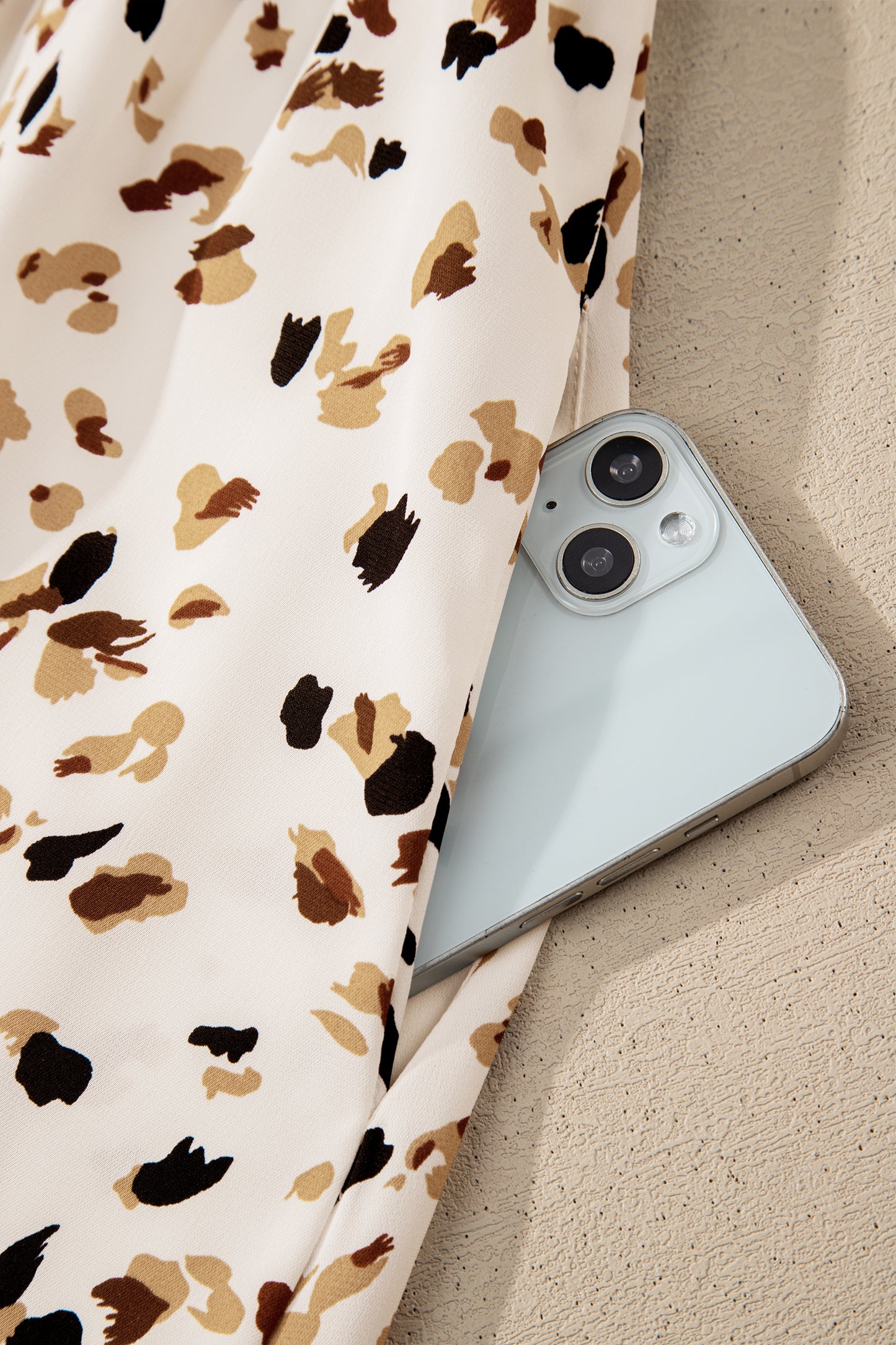 Cream Multi Print