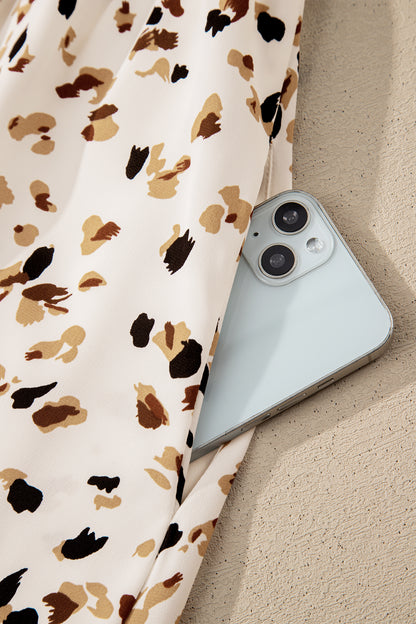Cream Multi Print