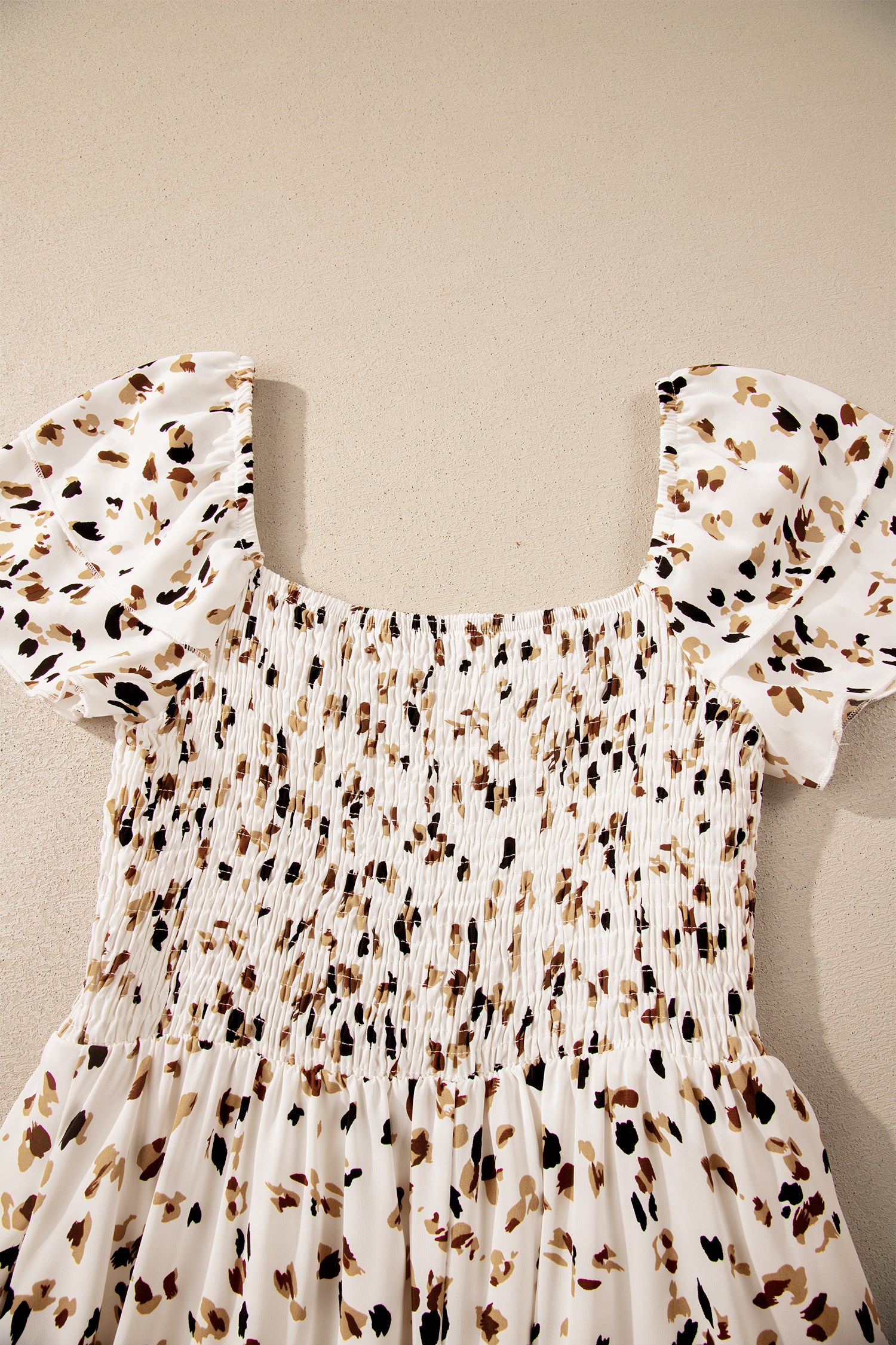 Cream Multi Print