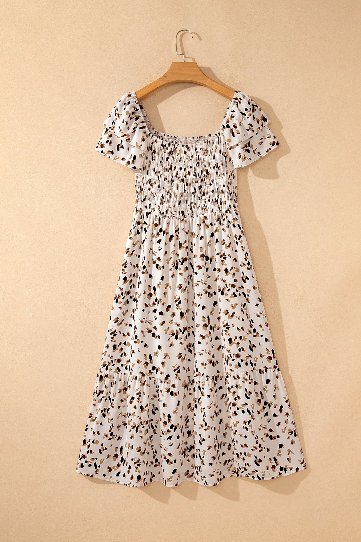 Cream Multi Print