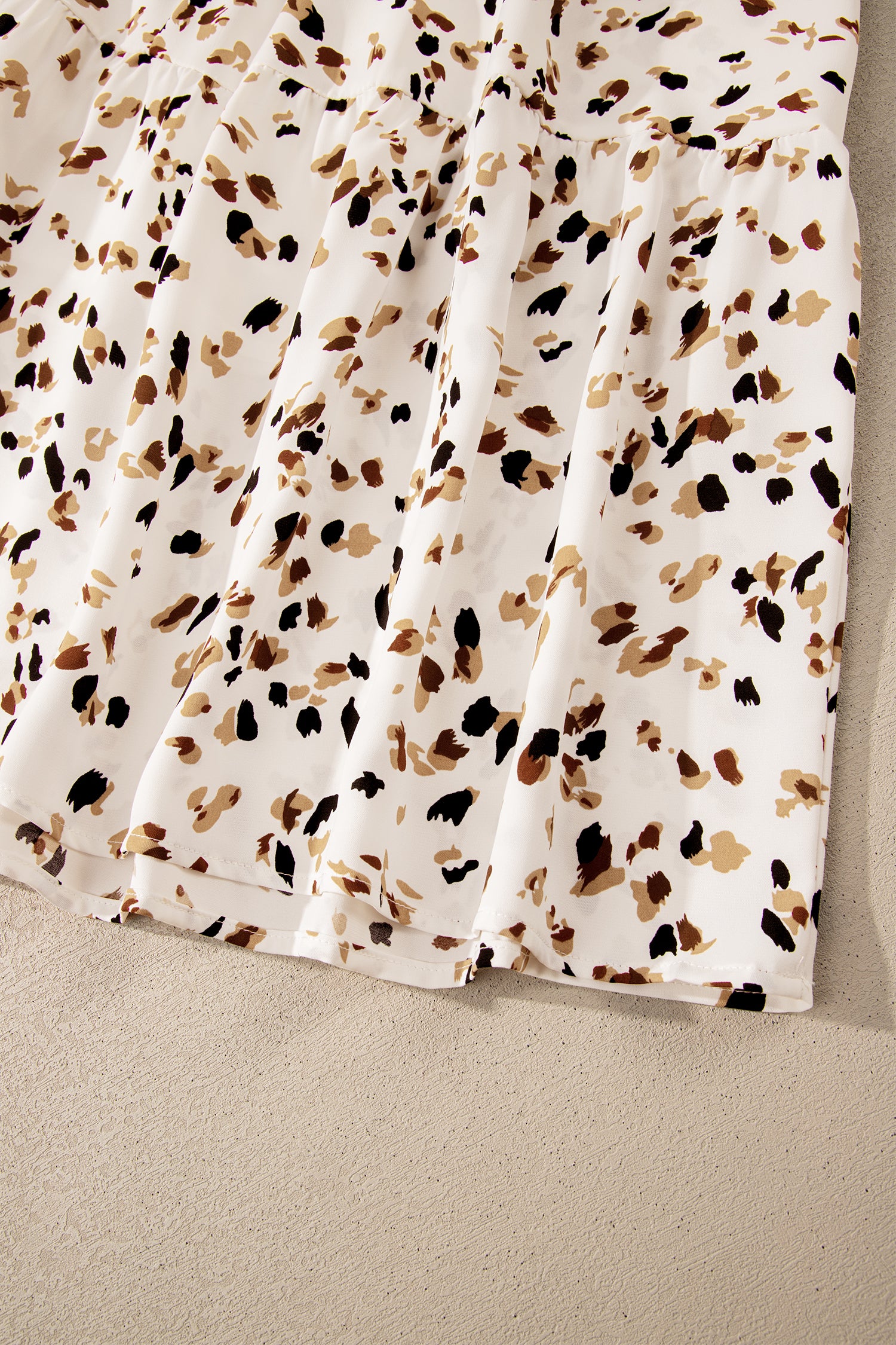Cream Multi Print