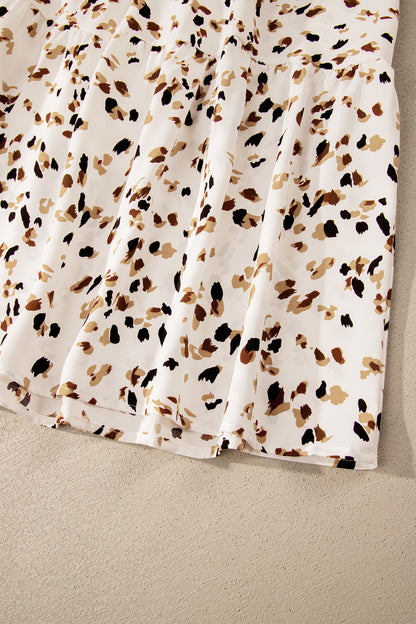 Cream Multi Print